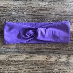 Purple Twist Headband NEW Handmade